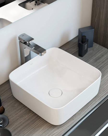 Inspira basin by Roca made in Fineceramic®